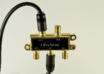 how do you install a cable splitter