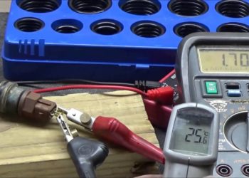 coolant temp sensor test