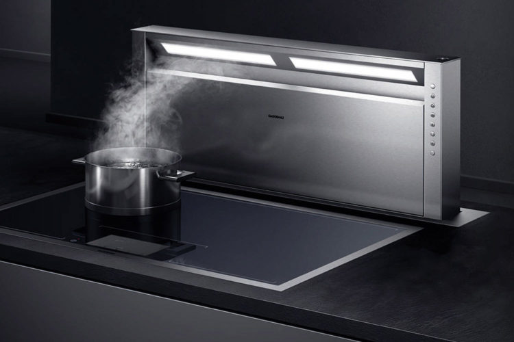 what is a downdraft range