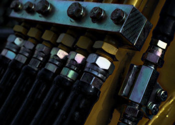 How do you use fluorescent leak detection dye?