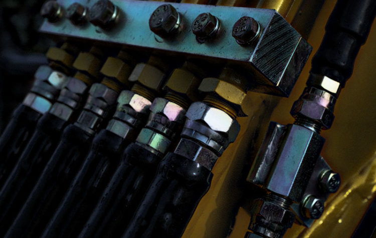 How do you use fluorescent leak detection dye?