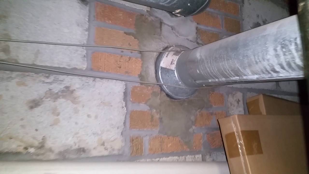 wall flue kitchen vent