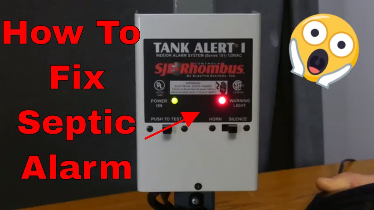 How do septic tank alarms work