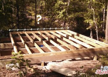 space between floor joists
