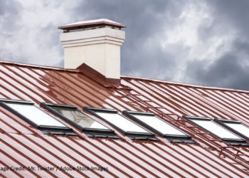 how to screw a metal roof