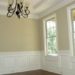wainscoting under windows