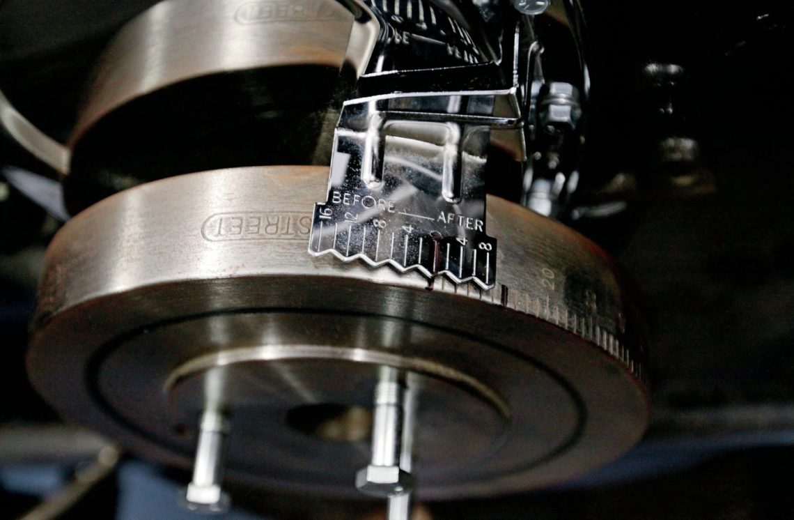 How is the ignition timing adjusted?