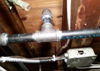 What size gas line does a gas stove need?