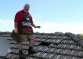 How do you remove roof tiles?