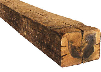 removing creosote from railroad ties