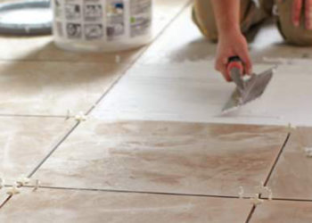 How do you apply Prism grout?