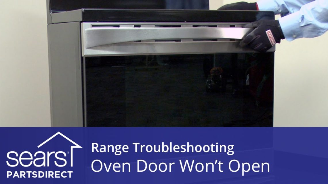 How long does the oven door stay locked after self cleaning?
