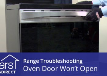 ge oven door wont open