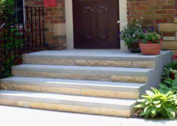 cost for cement steps