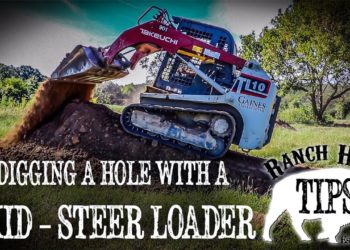 Can I dig with a skid steer?