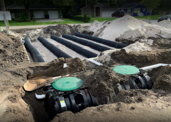 drain field size for 3 bedroom house