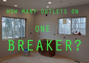 bedroom lights and outlets on same circuit