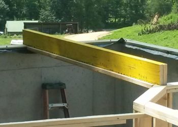 How much does a 6x6 pressure treated post weigh?