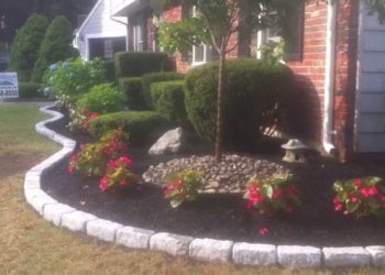 cobblestone border