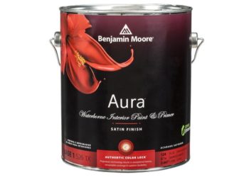Can you spray Benjamin Moore Aura?