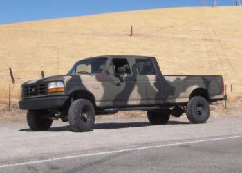 how to paint your truck camouflage