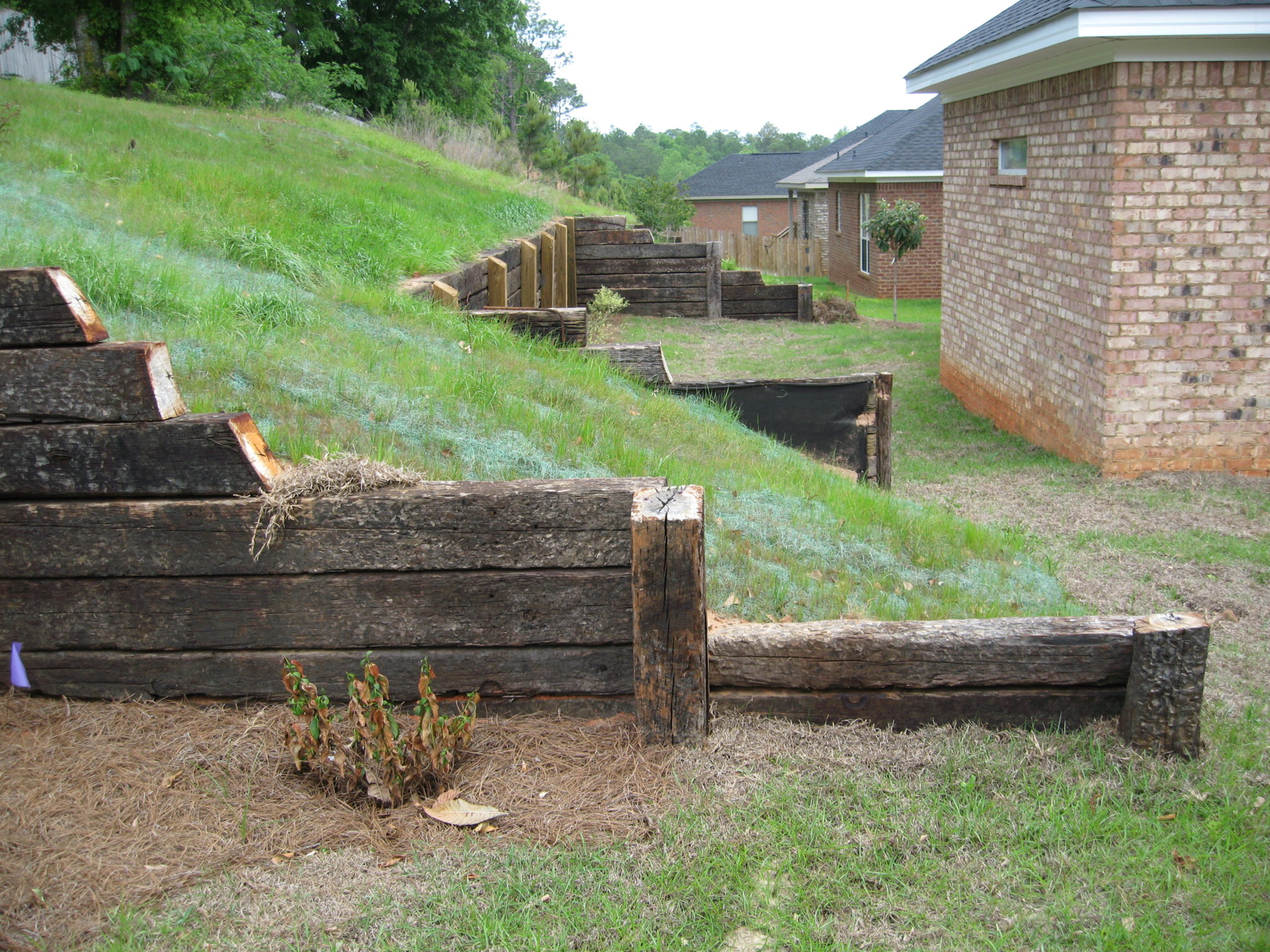 How Much Does A Railroad Tie Retaining Wall Cost 