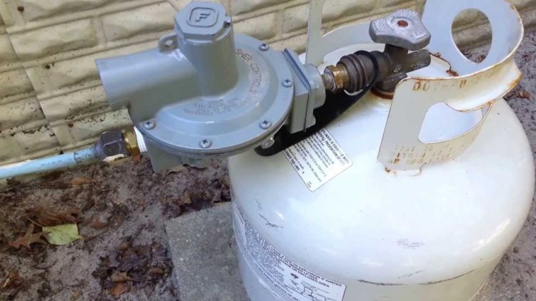 Can I hook up a small propane tank to my house?