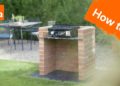 how to build a brick gas bbq grill