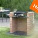 how to build a brick gas bbq grill