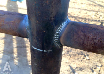 What is the best welding rod for pipe fence?