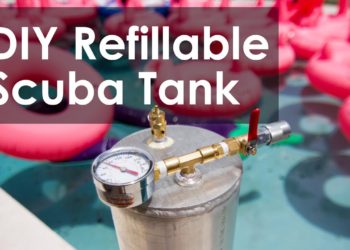 How do you fill a scuba tank?