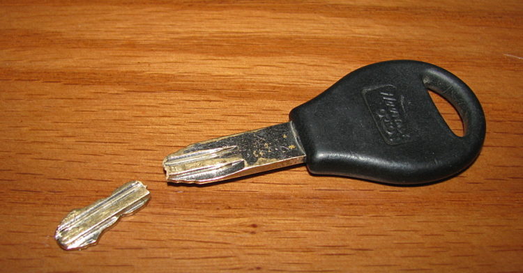 my car key broke