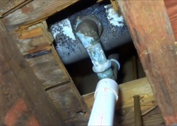 tub is leaking underneath