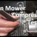 how to fix low compression on lawn mower