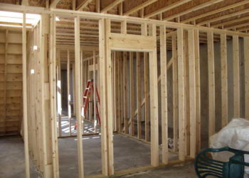 how to frame a basement door