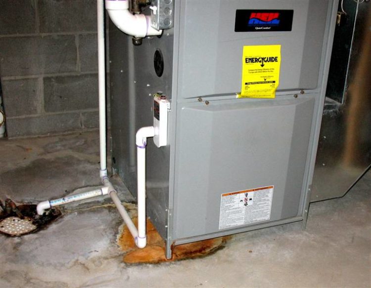 How do you install a electric furnace in a mobile home?