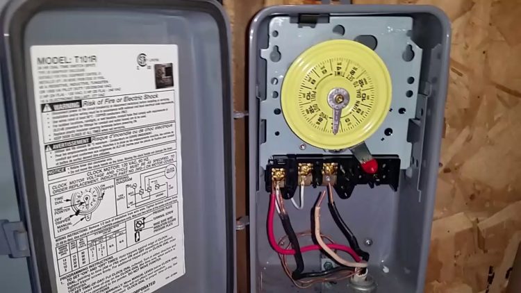 how to install a pool pump timer