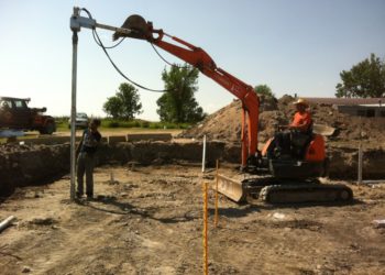 How deep do screw piles need to go?
