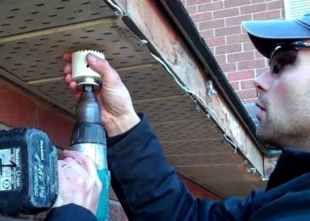 how to install outdoor soffit lighting