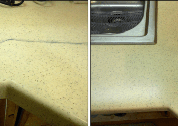Can Corian be repaired?