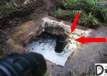 What's a baffle in a septic tank?