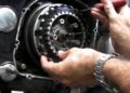 how to change clutch lining for motorcycle