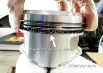 how to replace piston rings
