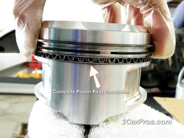 how to replace piston rings