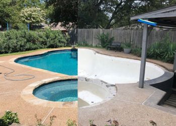 How do you fix pool coping?