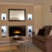 chimney breast art