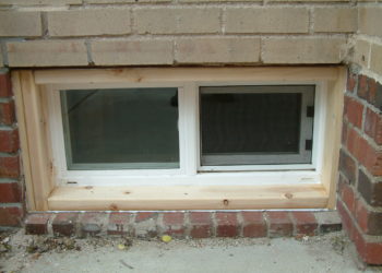basement window trim