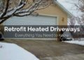 Can you heat an existing driveway?