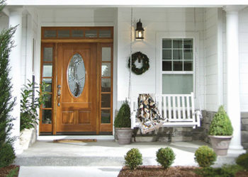 entry door with sidelights dimensions