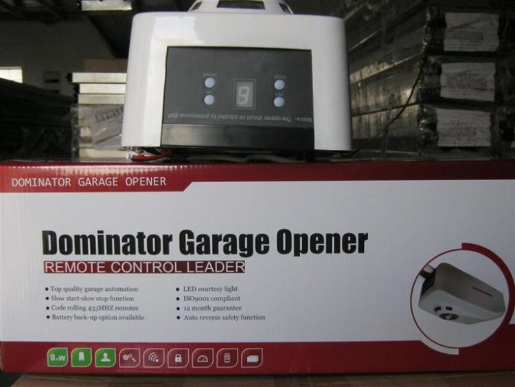 How do I program my Dominator garage door?